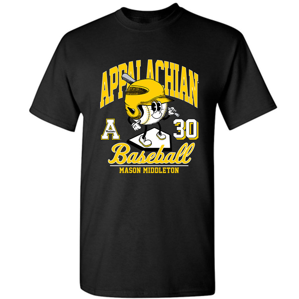 App State - NCAA Baseball : Mason Middleton - Fashion Shersey T-Shirt-0