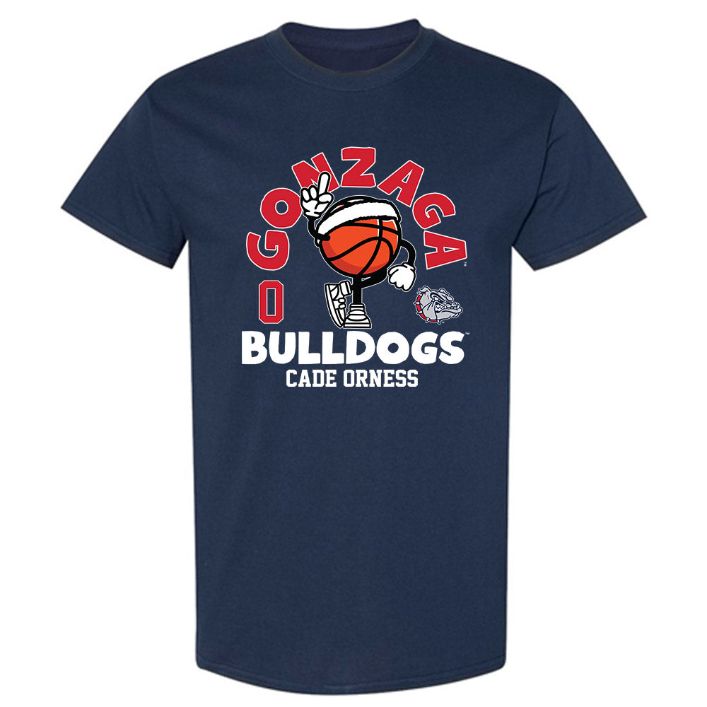 Gonzaga - NCAA Men's Basketball : Cade Orness - Fashion Shersey T-Shirt-0
