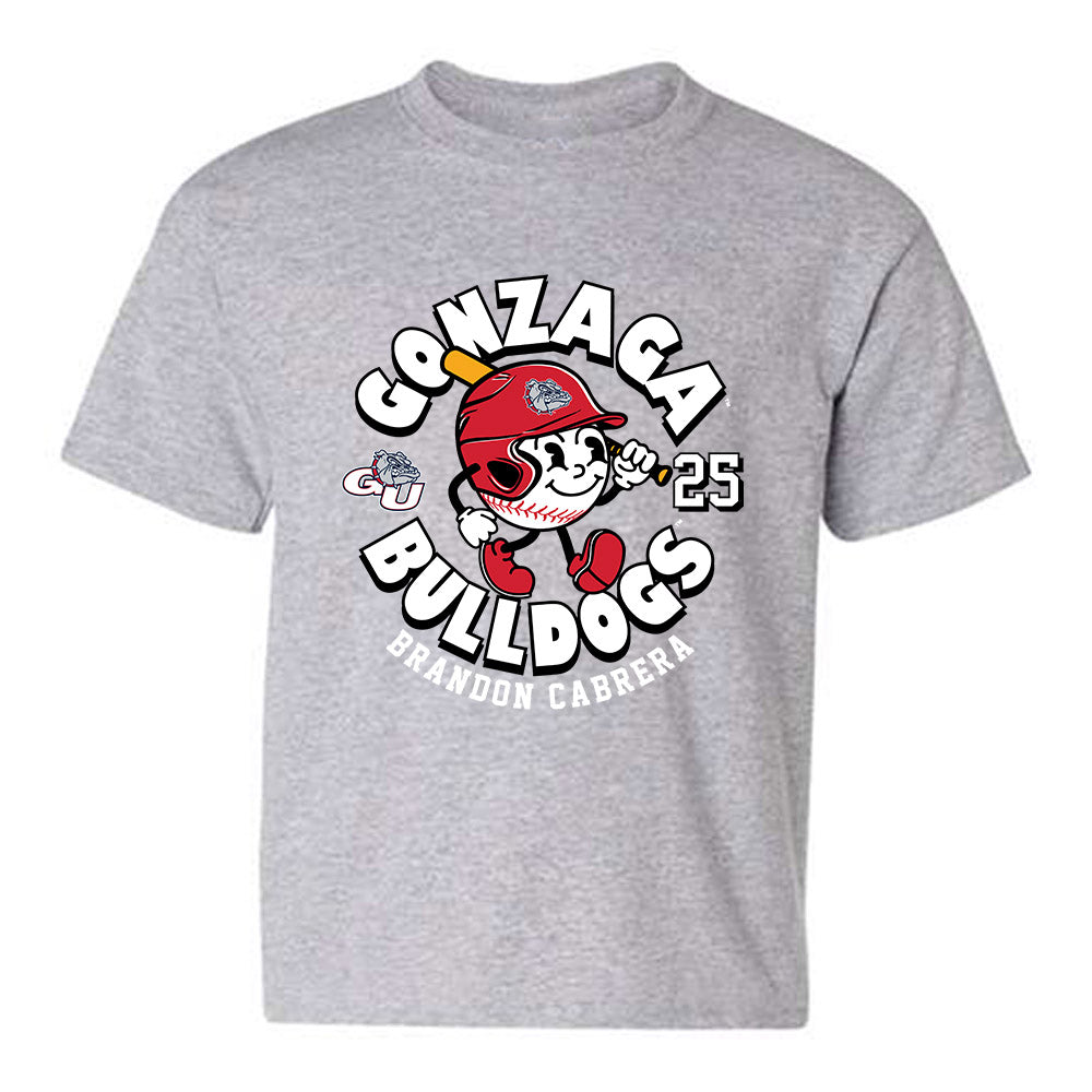 Gonzaga - NCAA Baseball : Brandon Cabrera - Classic Fashion Shersey Youth T-Shirt-0