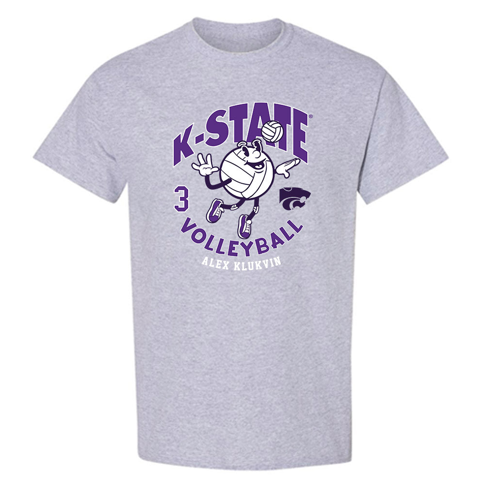 Kansas State - NCAA Women's Volleyball : Alex Klukvin - Fashion Shersey T-Shirt-0