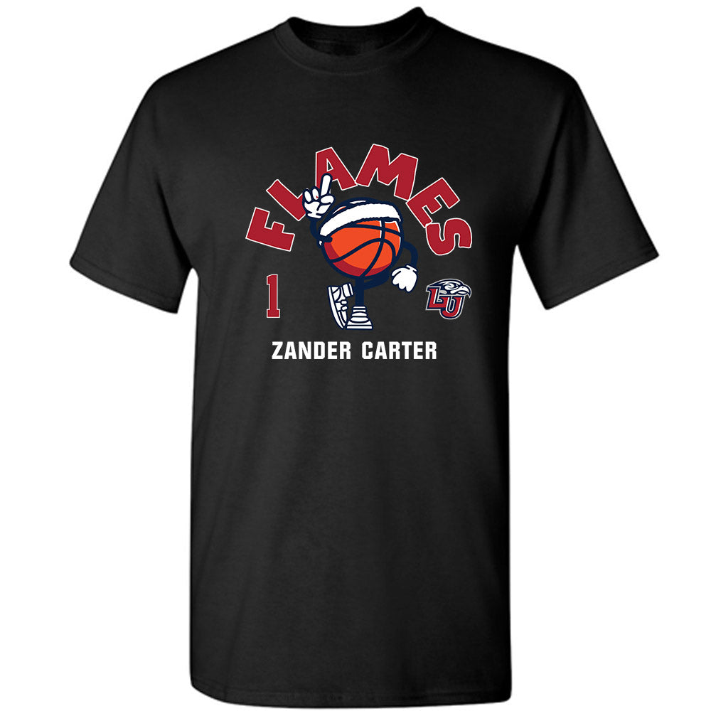 Liberty - NCAA Men's Basketball : Zander Carter - Fashion Shersey T-Shirt-0