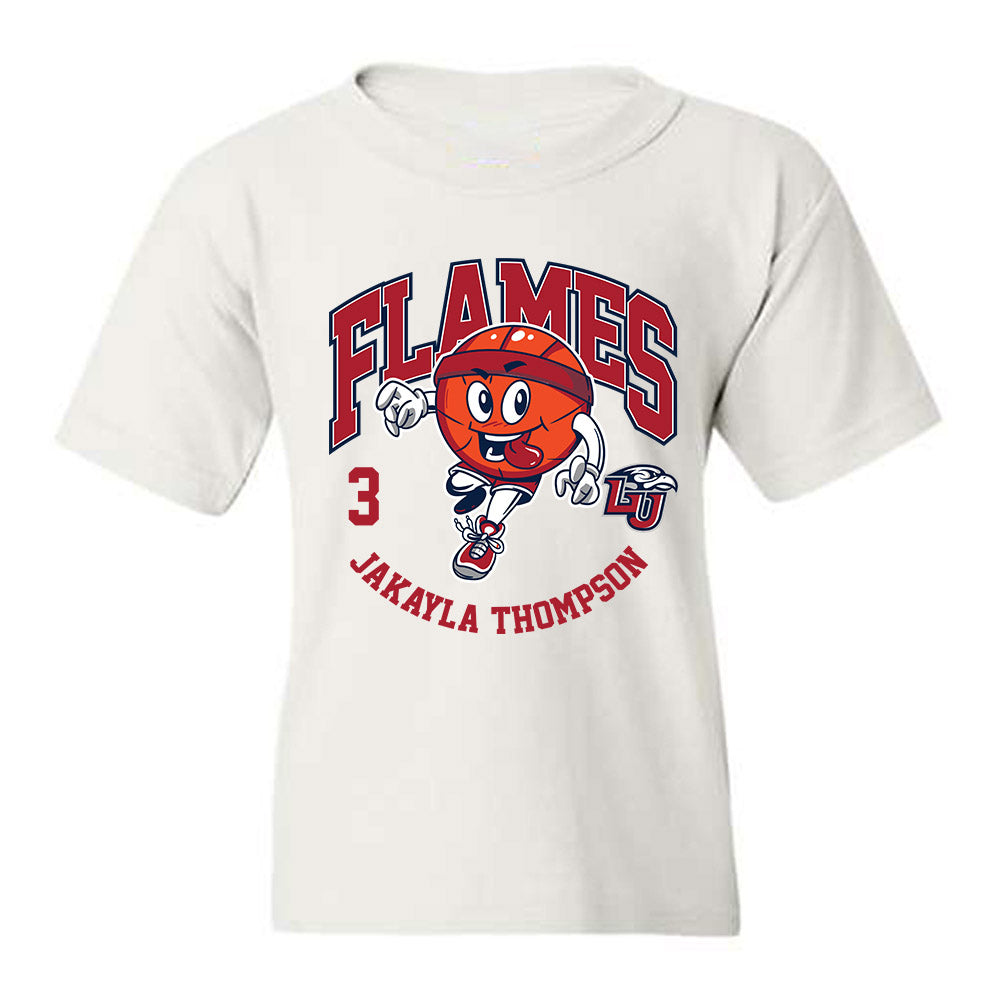 Liberty - NCAA Women's Basketball : JaKayla Thompson - Fashion Shersey Youth T-Shirt-0