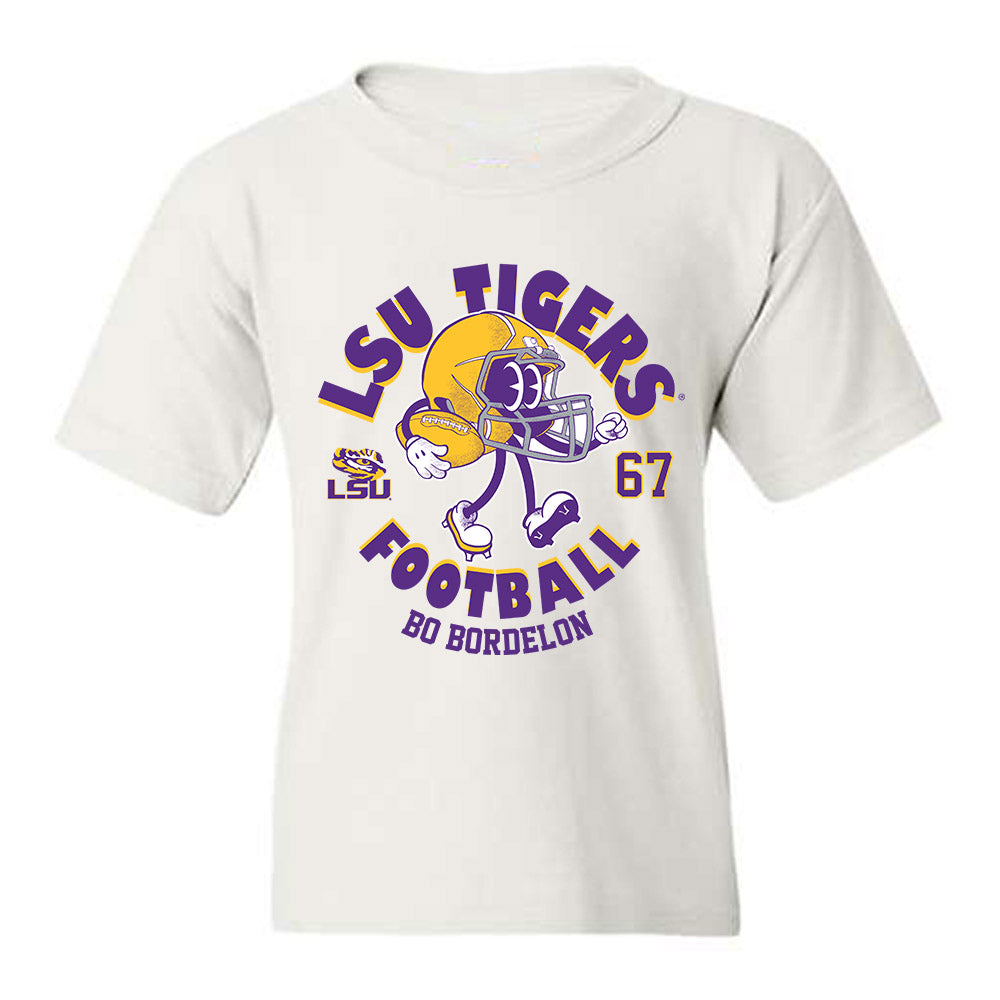 LSU - NCAA Football : Bo Bordelon - Fashion Shersey Youth T-Shirt-0