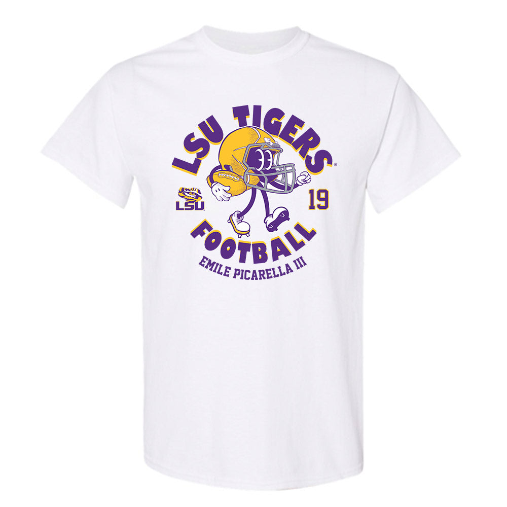 LSU - NCAA Football : Emile Picarella III - Fashion Shersey T-Shirt-0