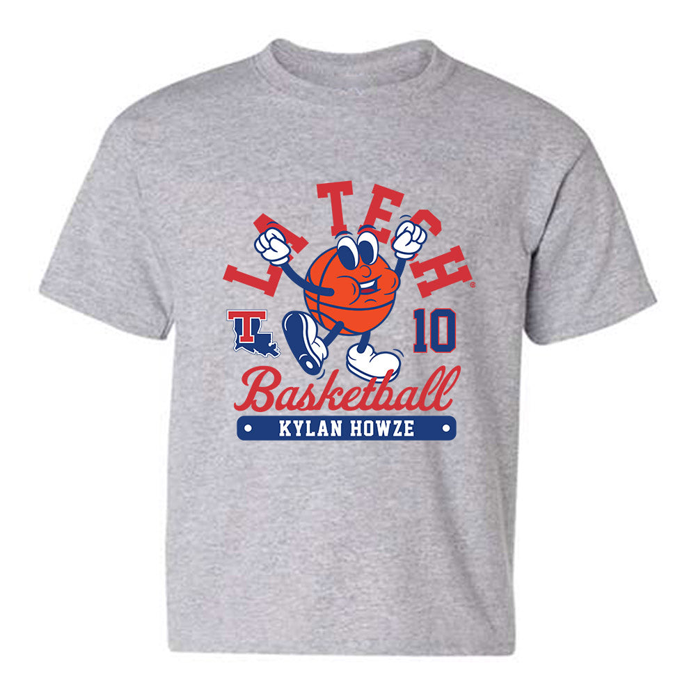 LA Tech - NCAA Men's Basketball : Kylan Howze - Fashion Shersey Youth T-Shirt-0