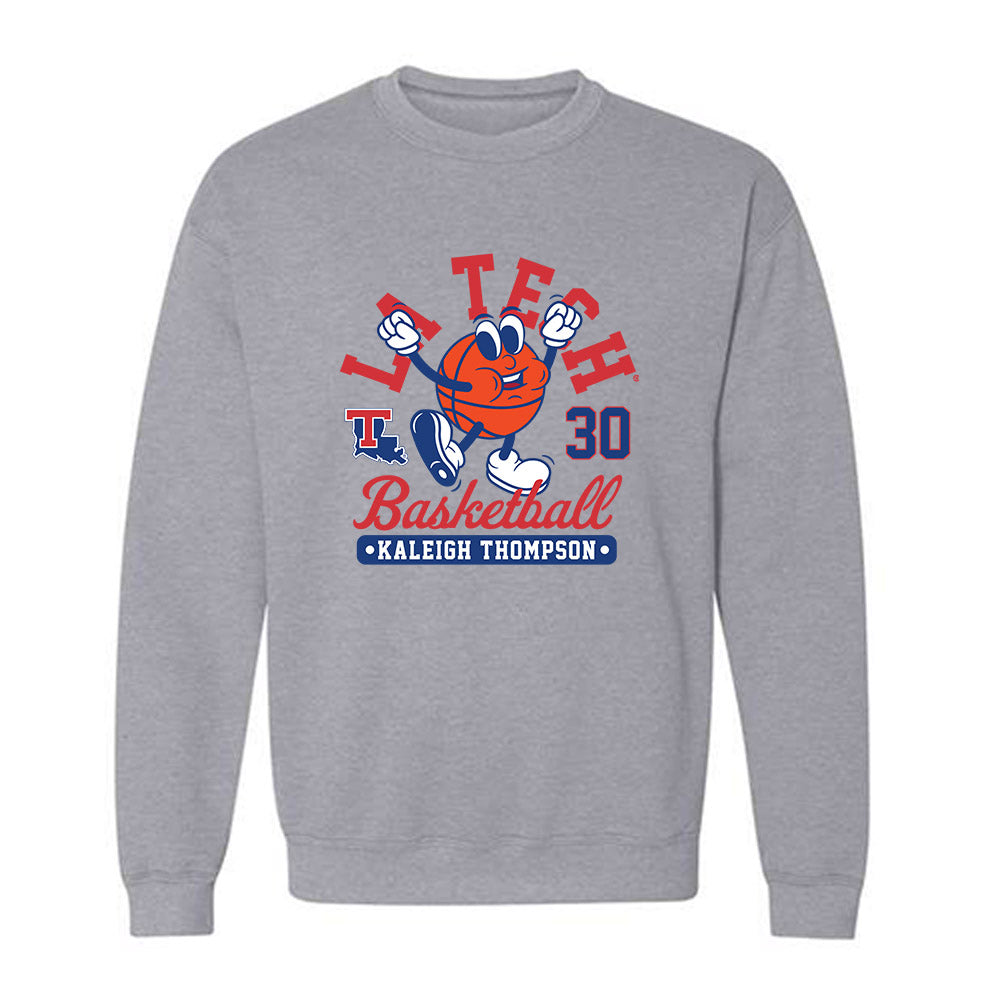 LA Tech - NCAA Women's Basketball : Kaleigh Thompson - Fashion Shersey Crewneck Sweatshirt-0