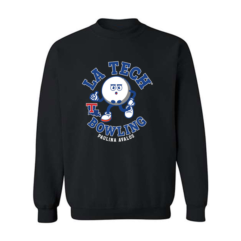 LA Tech - NCAA Women's Bowling : Paulina Avalos - Fashion Shersey Crewneck Sweatshirt-0