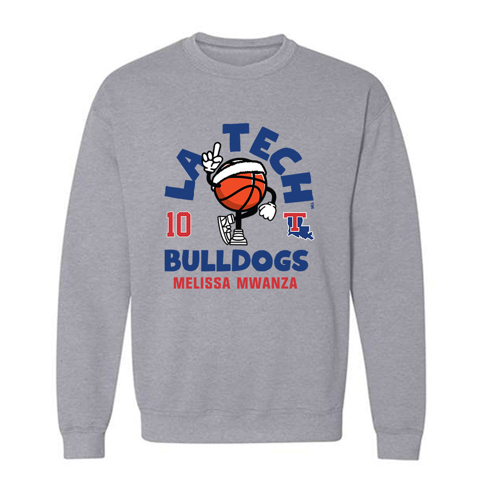 LA Tech - NCAA Women's Basketball : Melissa Mwanza - Fashion Shersey Crewneck Sweatshirt-0