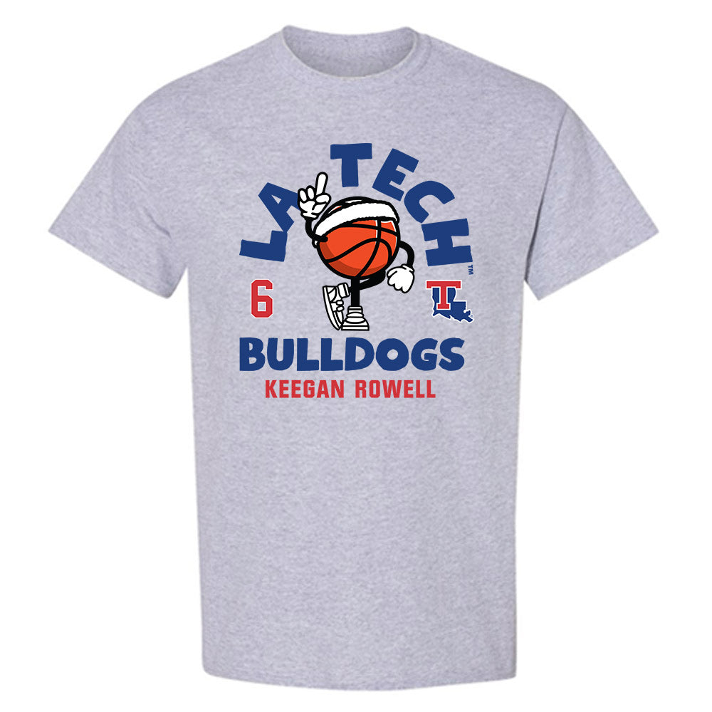 LA Tech - NCAA Men's Basketball : Keegan Rowell - Fashion Shersey T-Shirt-0