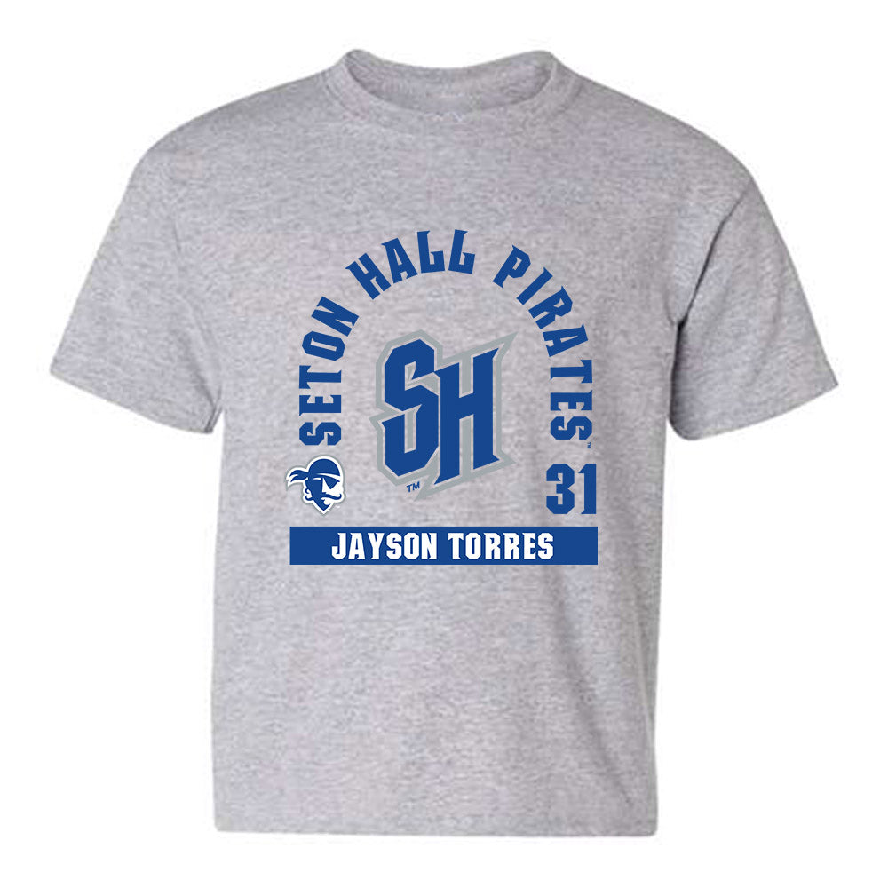 Seton Hall - NCAA Baseball : Jayson Torres - Fashion Shersey Youth T-Shirt-0
