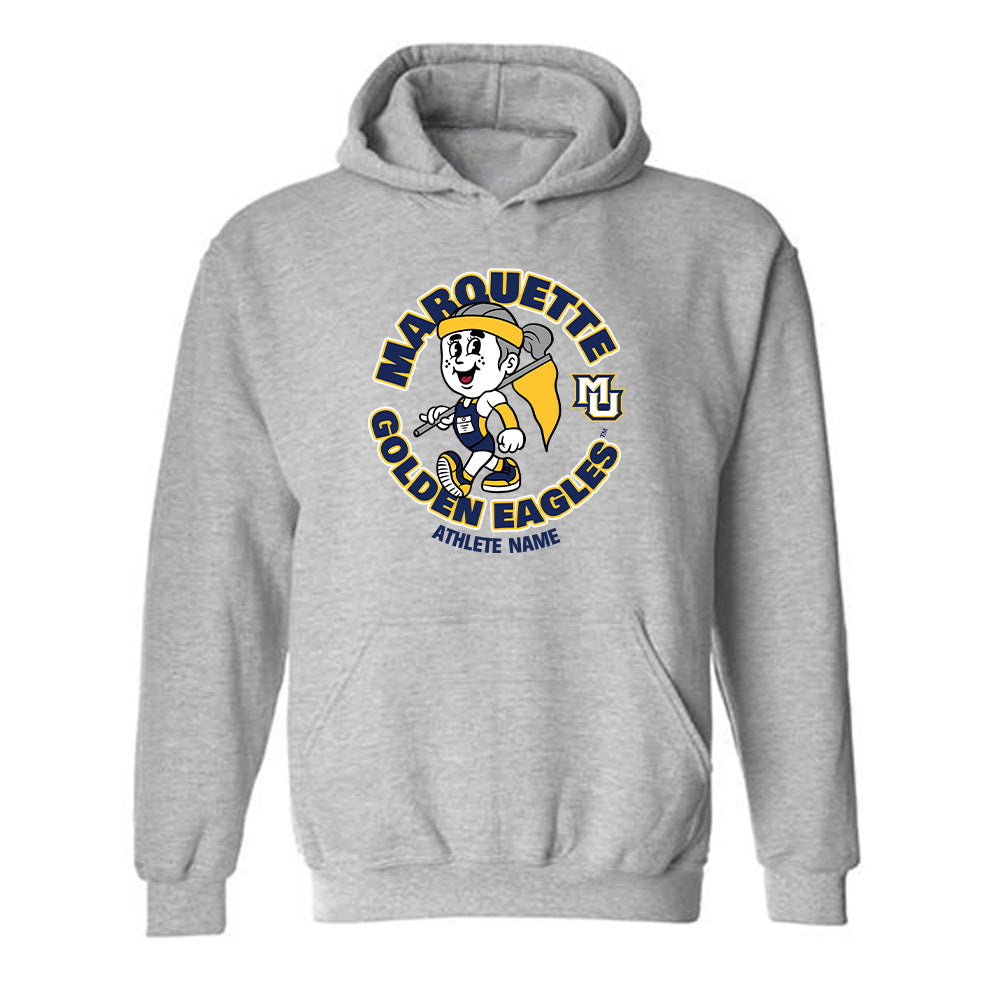 Marquette - NCAA Women's Cross Country : Taya Gummerson - Fashion Shersey Hooded Sweatshirt-0