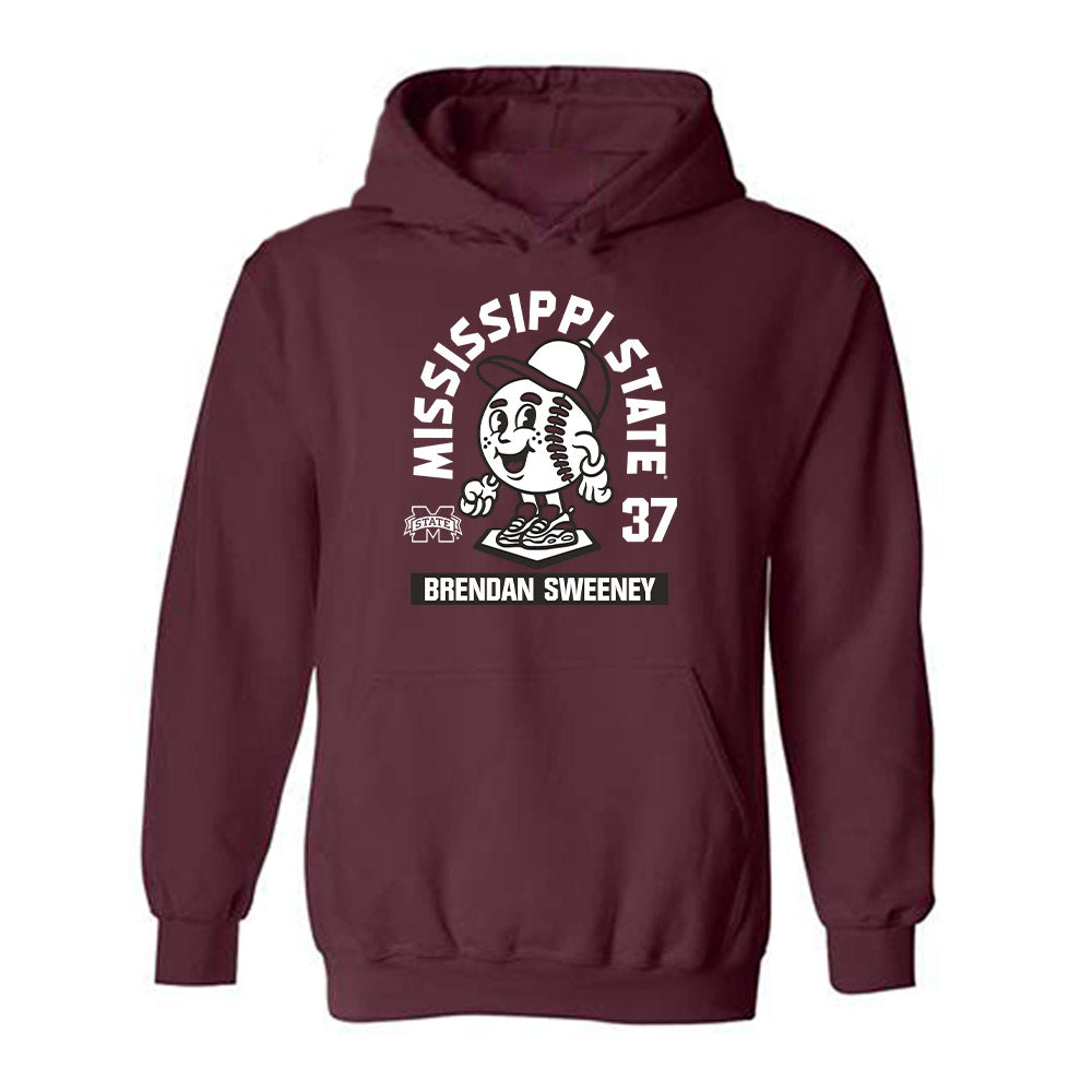 Mississippi State - NCAA Baseball : Brendan Sweeney - Hooded Sweatshirt-0