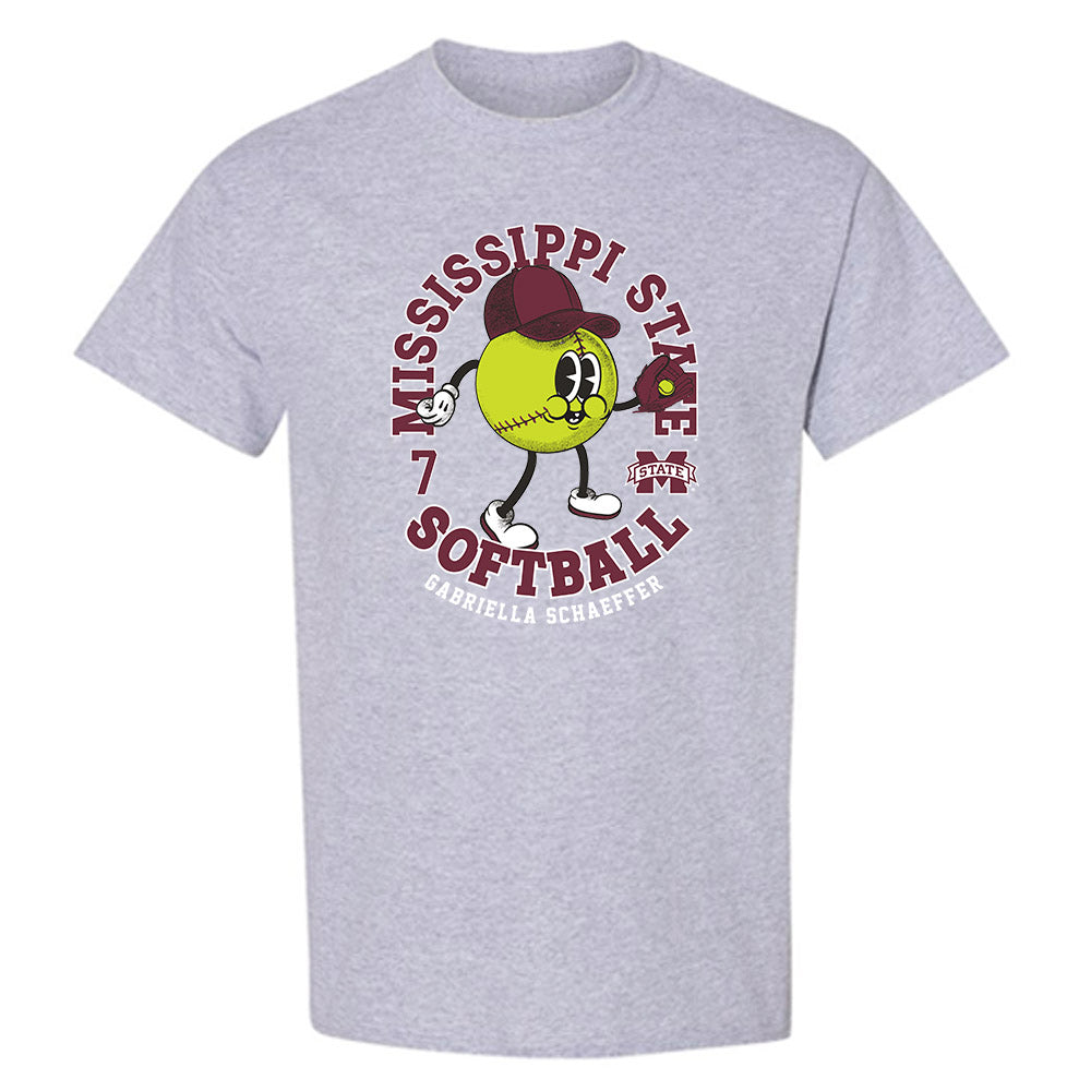 Mississippi State - NCAA Softball : Gabriella Schaeffer - Fashion Shersey T-Shirt-0