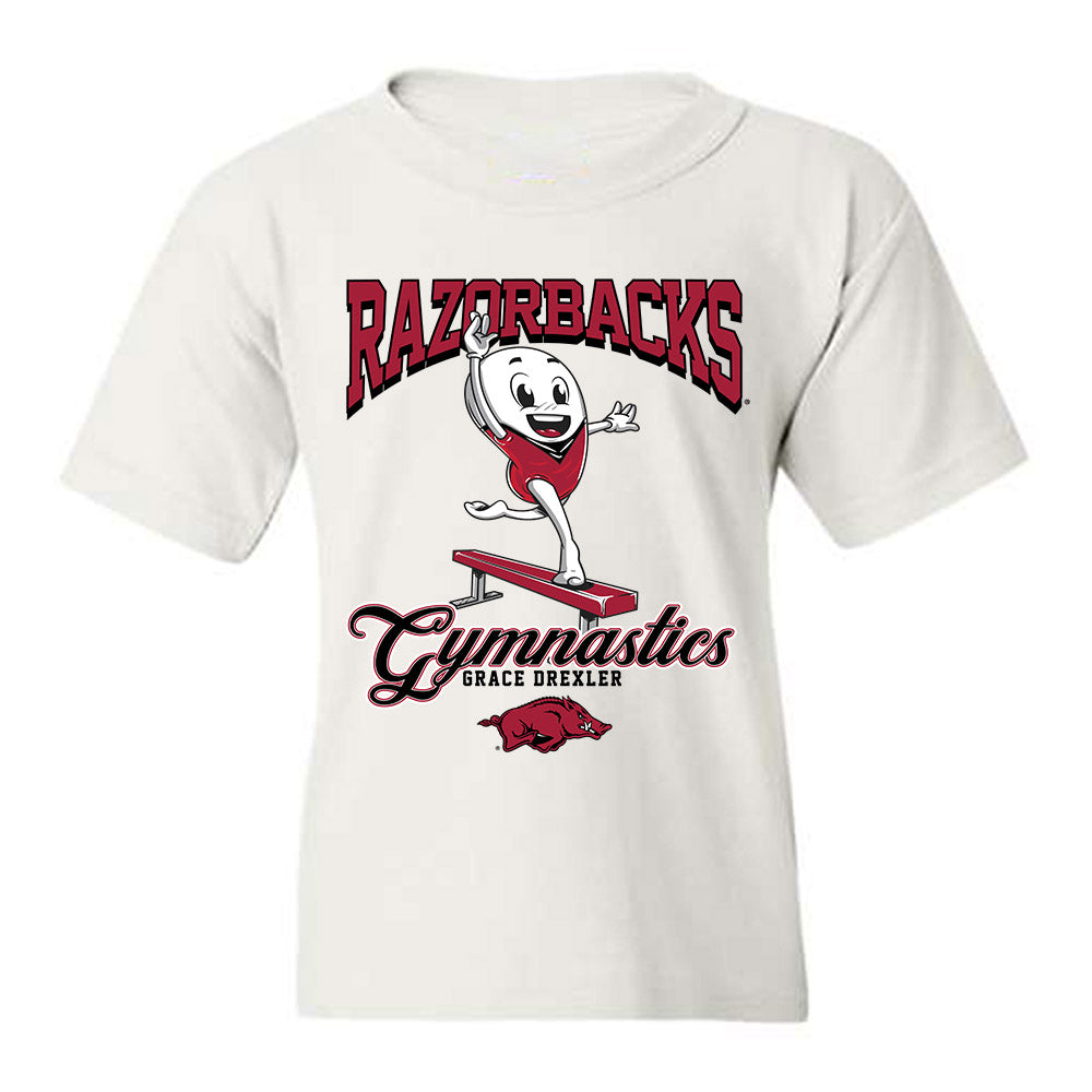 Arkansas - NCAA Women's Gymnastics : Grace Drexler - Fashion Shersey Youth T-Shirt-0
