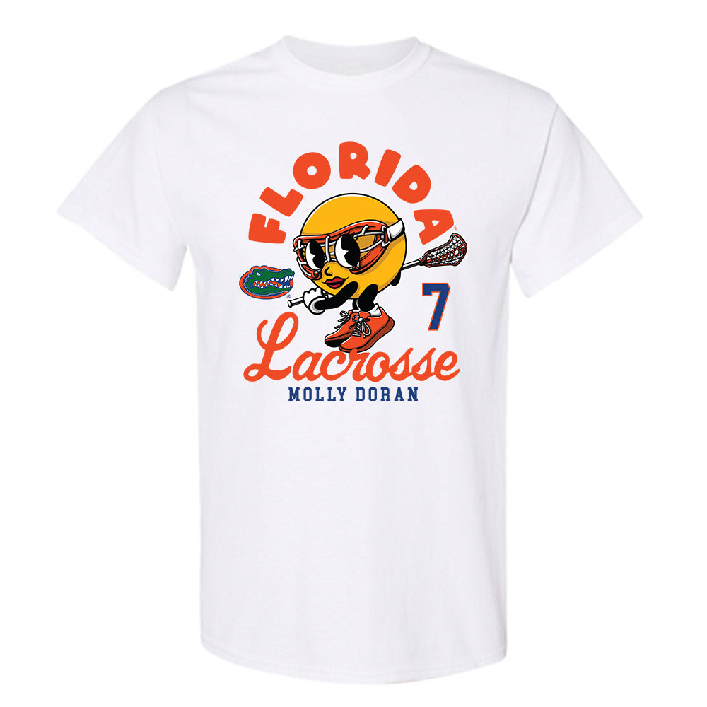 Florida - NCAA Women's Lacrosse : Molly Doran - Fashion Shersey T-Shirt-0