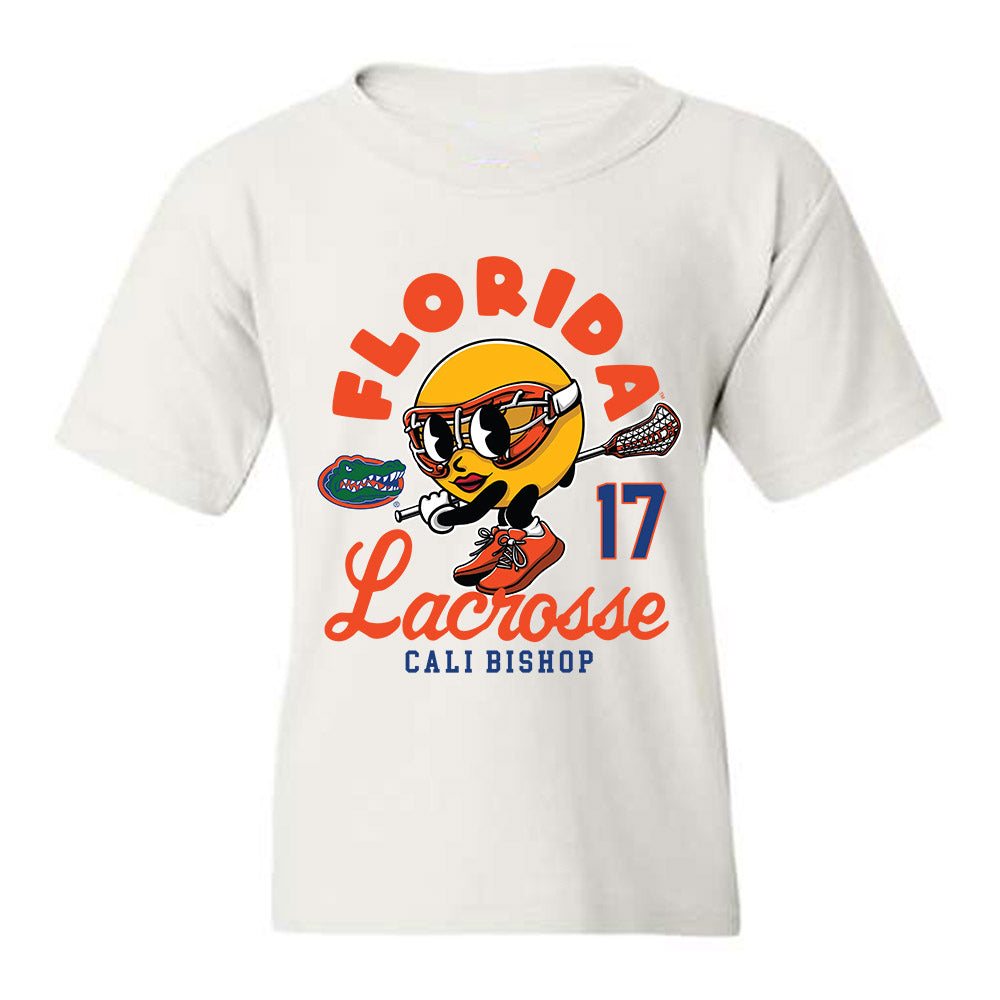 Florida - NCAA Women's Lacrosse : Cali Bishop - Fashion Shersey Youth T-Shirt