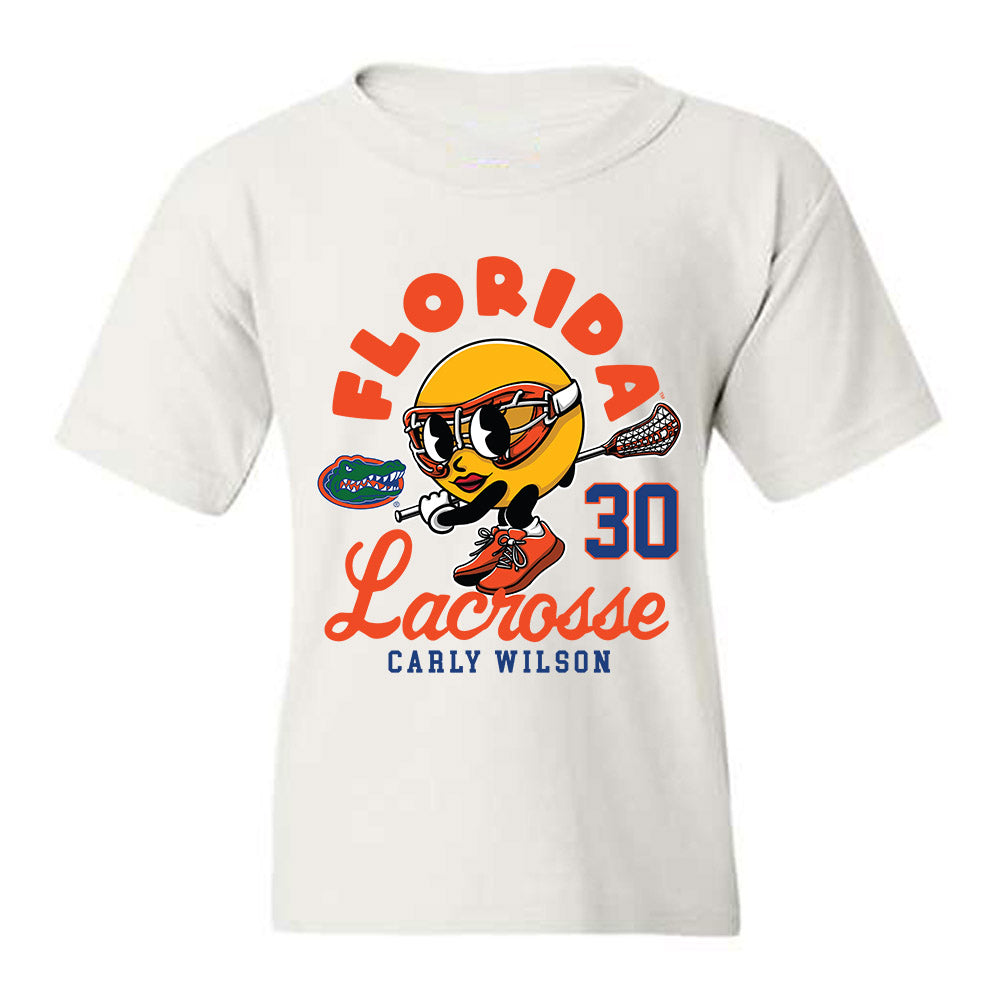 Florida - NCAA Women's Lacrosse : Carly Wilson - Fashion Shersey Youth T-Shirt-0