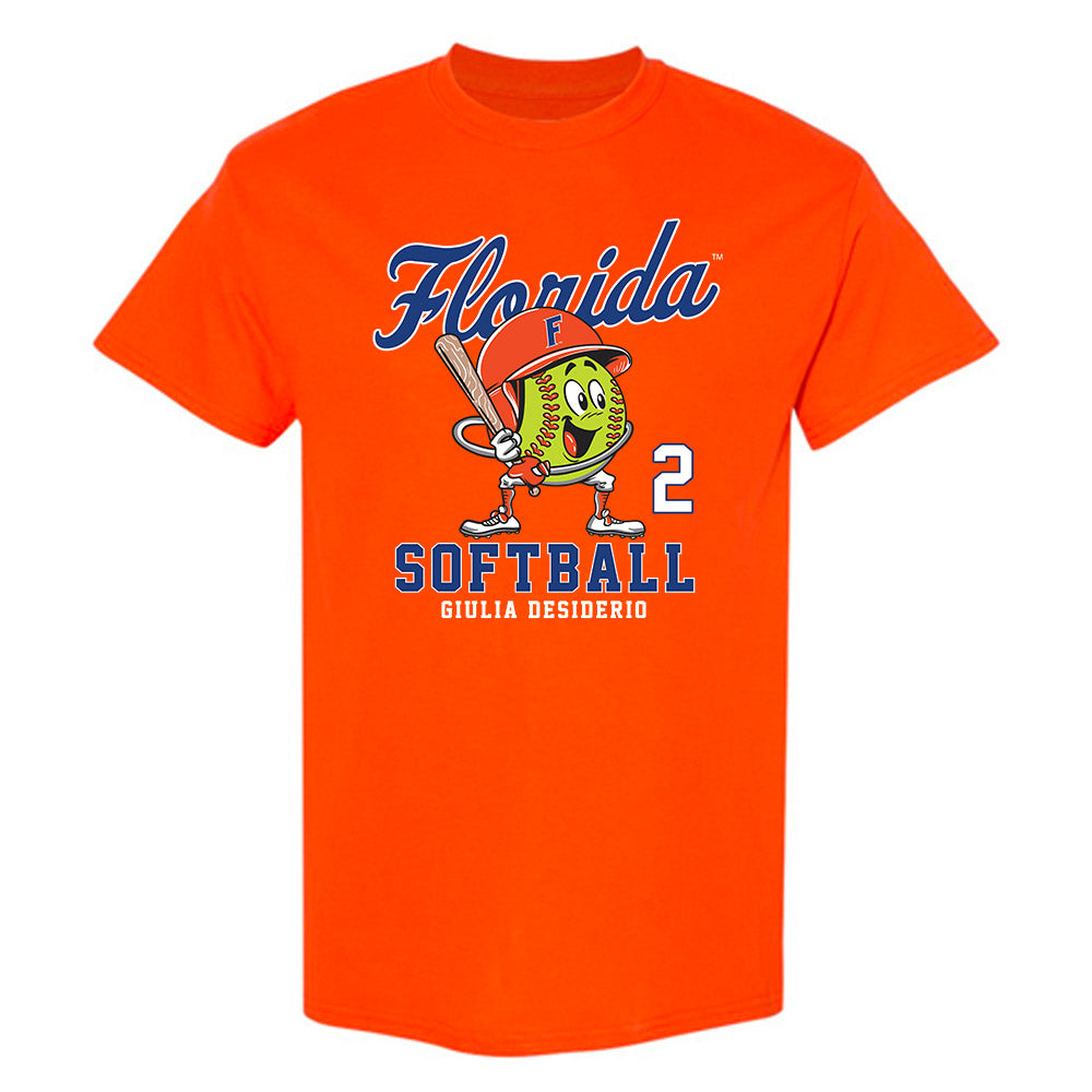 Florida - NCAA Softball : Giulia Desiderio - Fashion Shersey T-Shirt-0