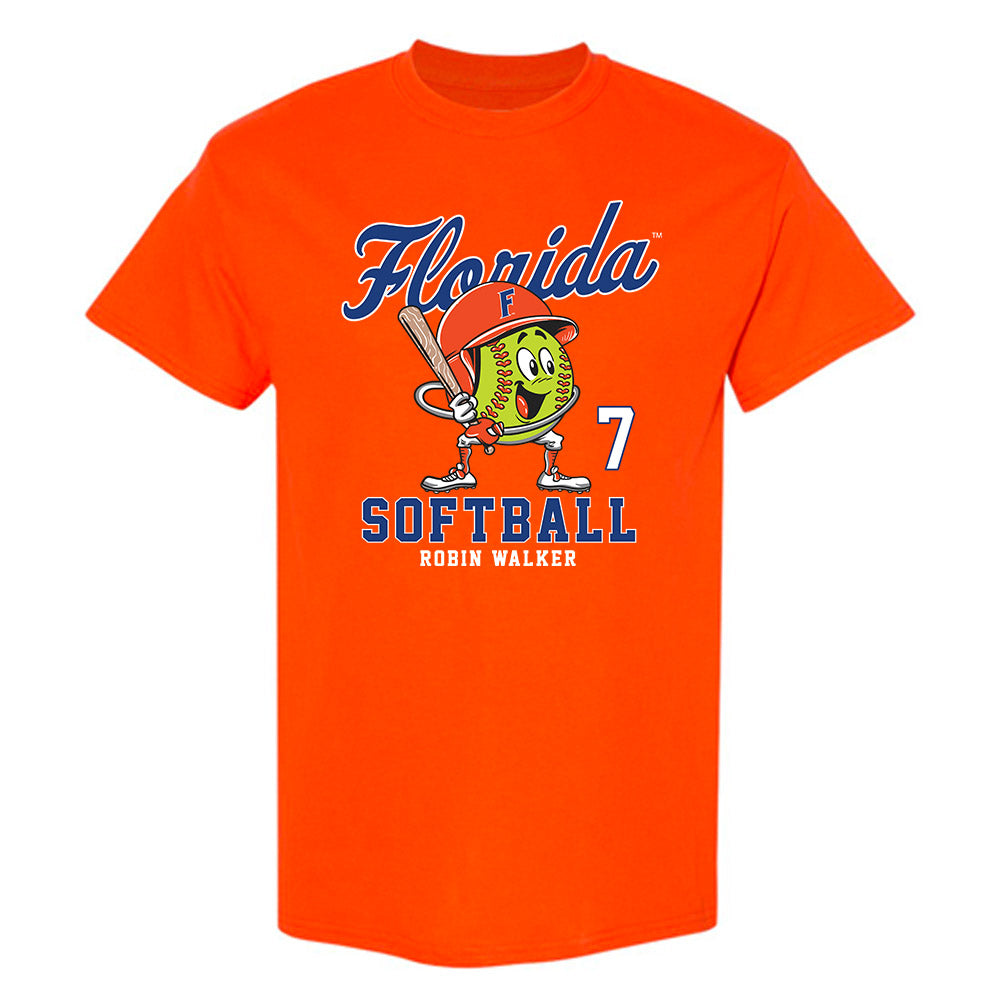 Florida - NCAA Softball : Robin Walker - Fashion Shersey T-Shirt-0