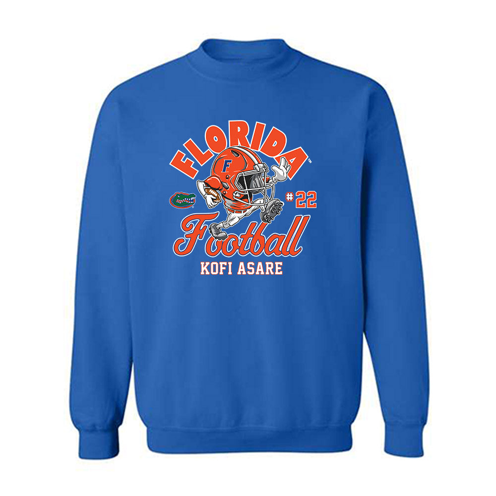 Florida - NCAA Football : Kofi Asare - Fashion Shersey Crewneck Sweatshirt-0