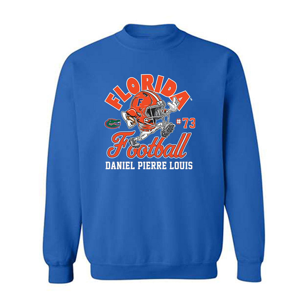 Florida - NCAA Football : Daniel Pierre Louis - Fashion Shersey Crewneck Sweatshirt-0