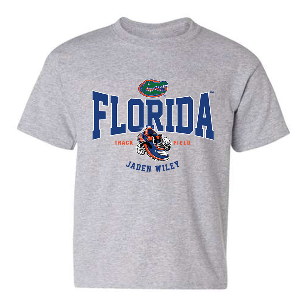Florida - NCAA Men's Track & Field : Jaden Wiley - Fashion Shersey Youth T-Shirt