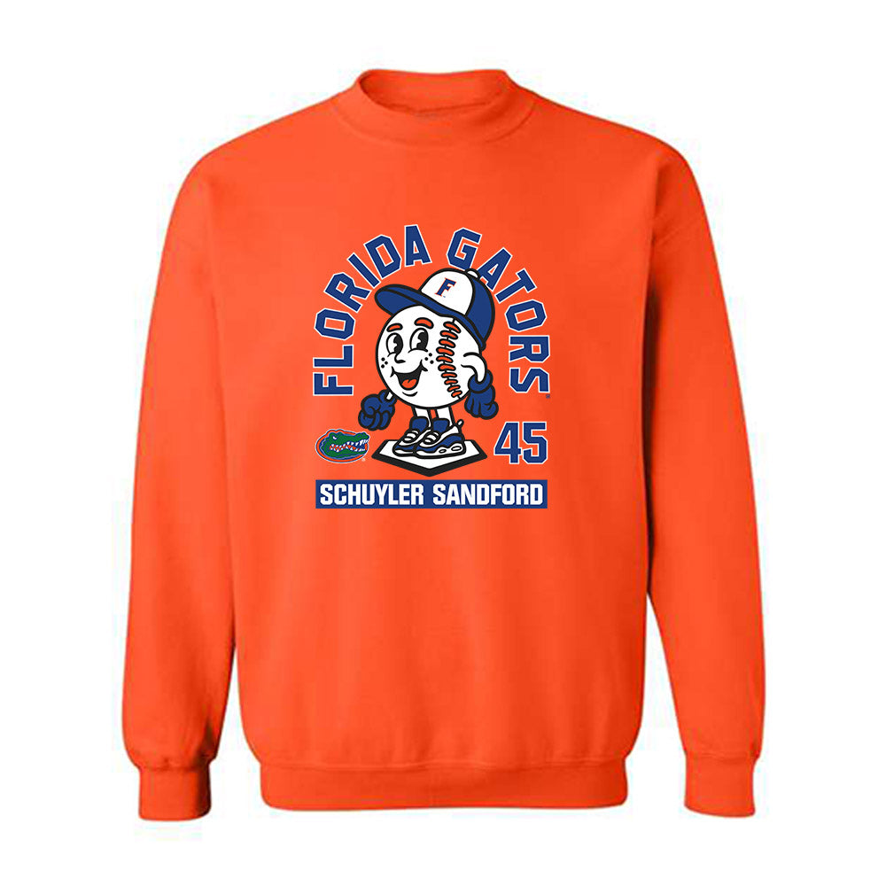Florida - NCAA Baseball : Schuyler Sandford - Fashion Shersey Crewneck Sweatshirt