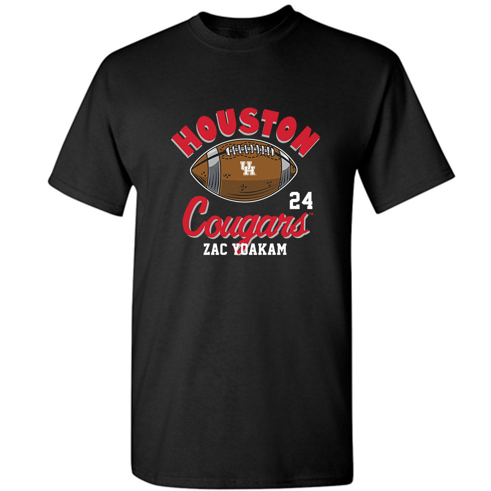 Houston - NCAA Football : Zac Yoakam - Fashion Shersey T-Shirt-0