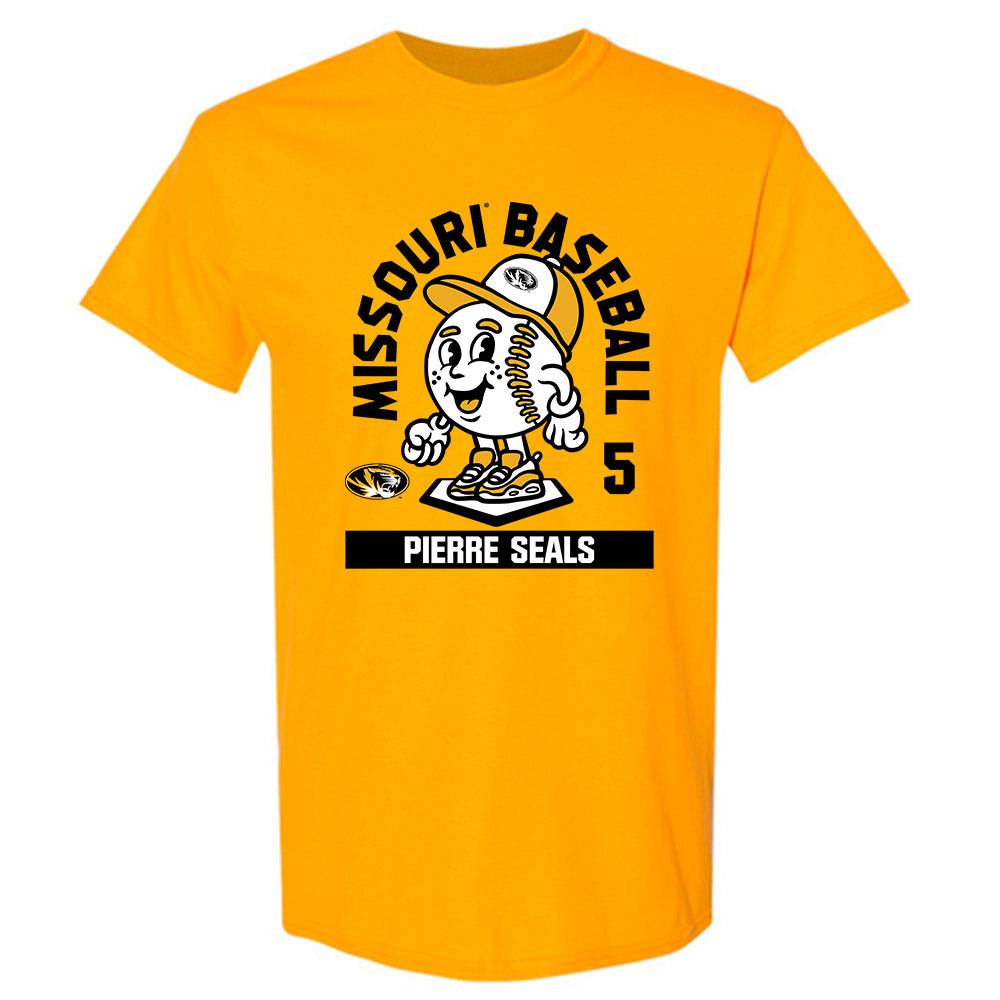 Missouri - NCAA Baseball : Pierre Seals - Fashion Shersey T-Shirt-0