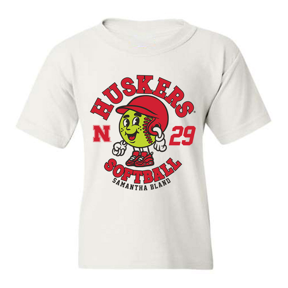 Nebraska - NCAA Softball : Samantha Bland - Youth T-Shirt Fashion Shersey