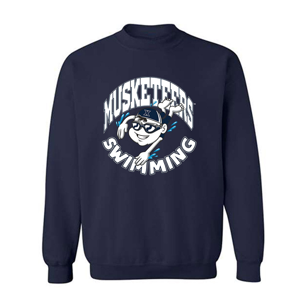 Xavier - NCAA Women's Swimming & Diving : Ryon Argo - Crewneck Sweatshirt-0