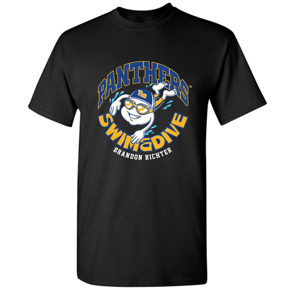 Pittsburgh - NCAA Men's Swimming & Diving : Brandon Richter - Fashion Shersey T-Shirt