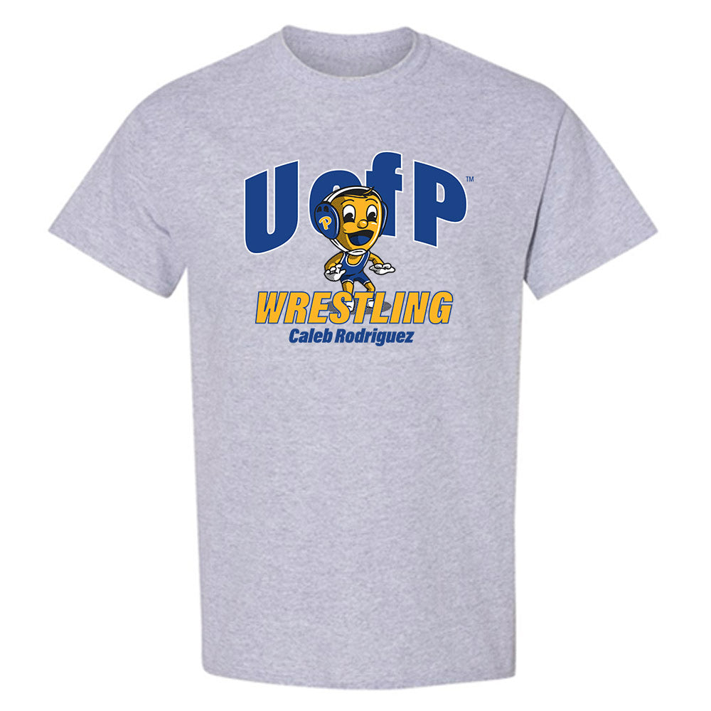Pittsburgh - NCAA Wrestling : Caleb Rodriguez - T-Shirt-0