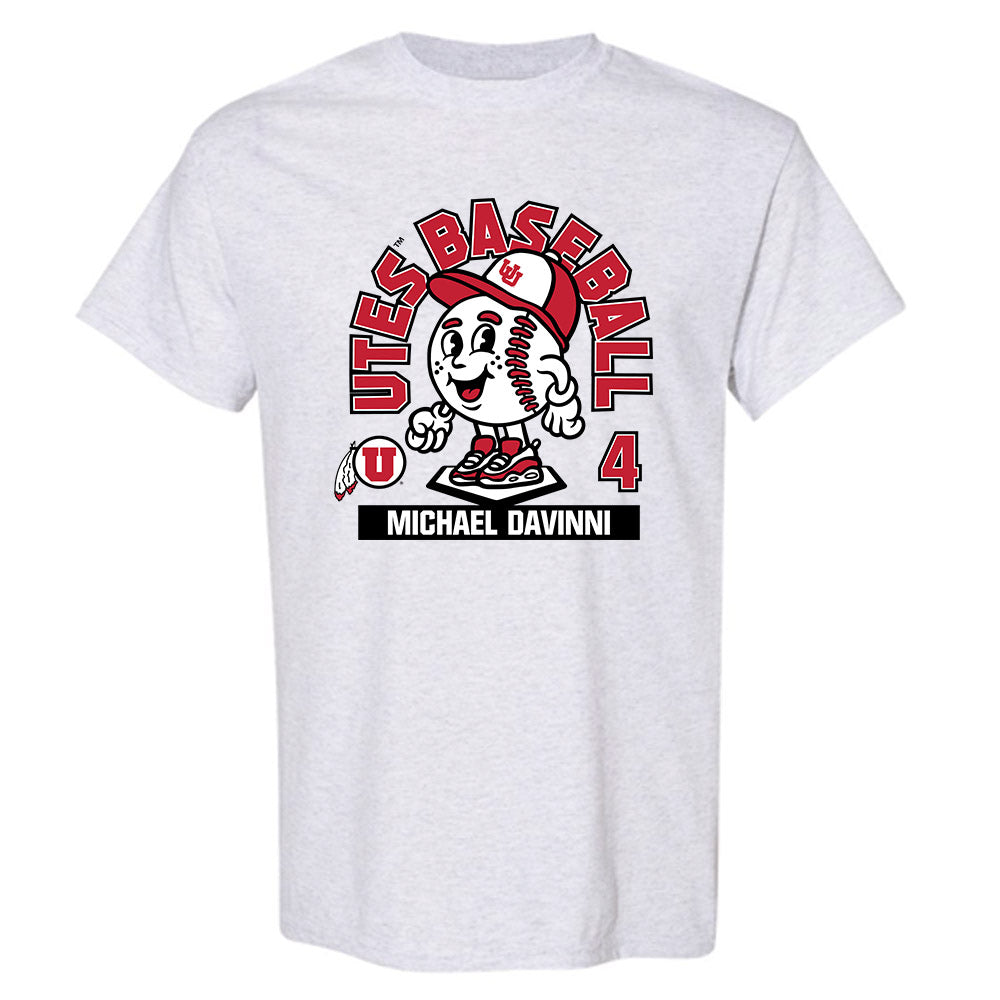 Utah - NCAA Baseball : Michael Davinni - Fashion Shersey T-Shirt