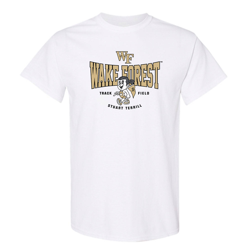 Wake Forest - NCAA Men's Track & Field : Stuart Terrill - Fashion Shersey T-Shirt-0