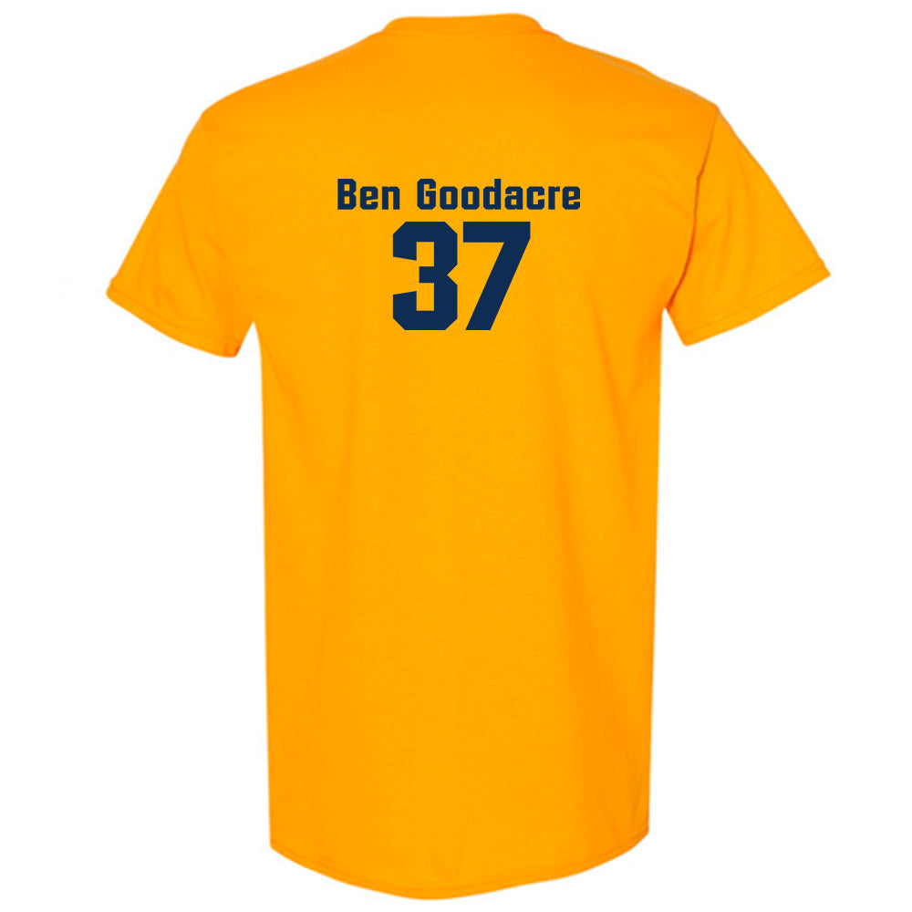 West Virginia - NCAA Baseball : Ben Goodacre - Fashion Shersey T-Shirt-1