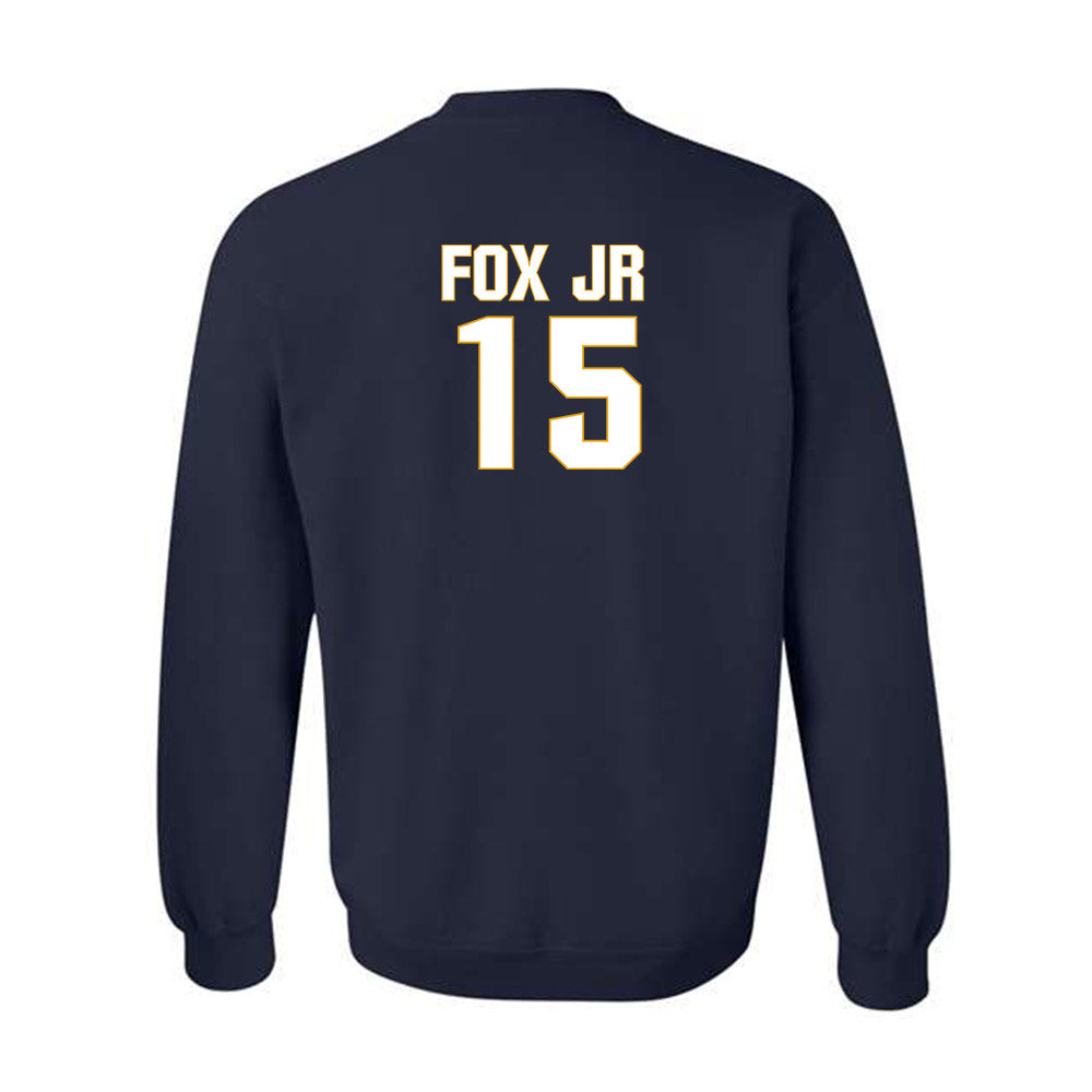 West Virginia - NCAA Football : Scotty Fox Jr - Fashion Shersey Crewneck Sweatshirt-1