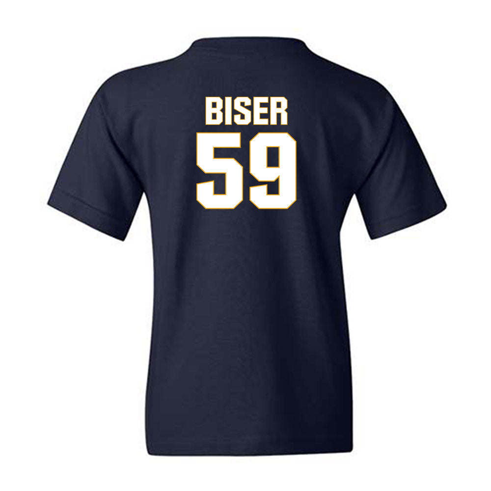 West Virginia - NCAA Football : Jackson Biser - Fashion Shersey Youth T-Shirt-1