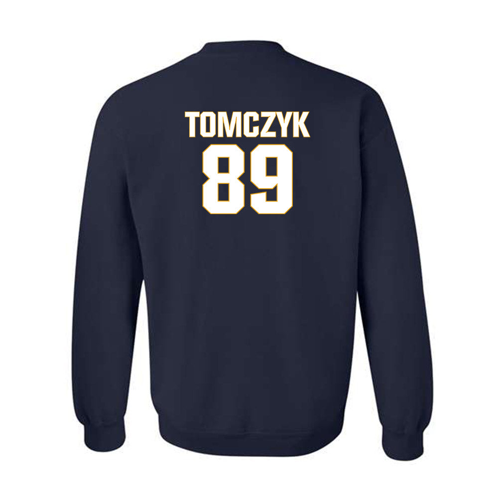 West Virginia - NCAA Football : Adam Tomczyk - Fashion Shersey Crewneck Sweatshirt-1
