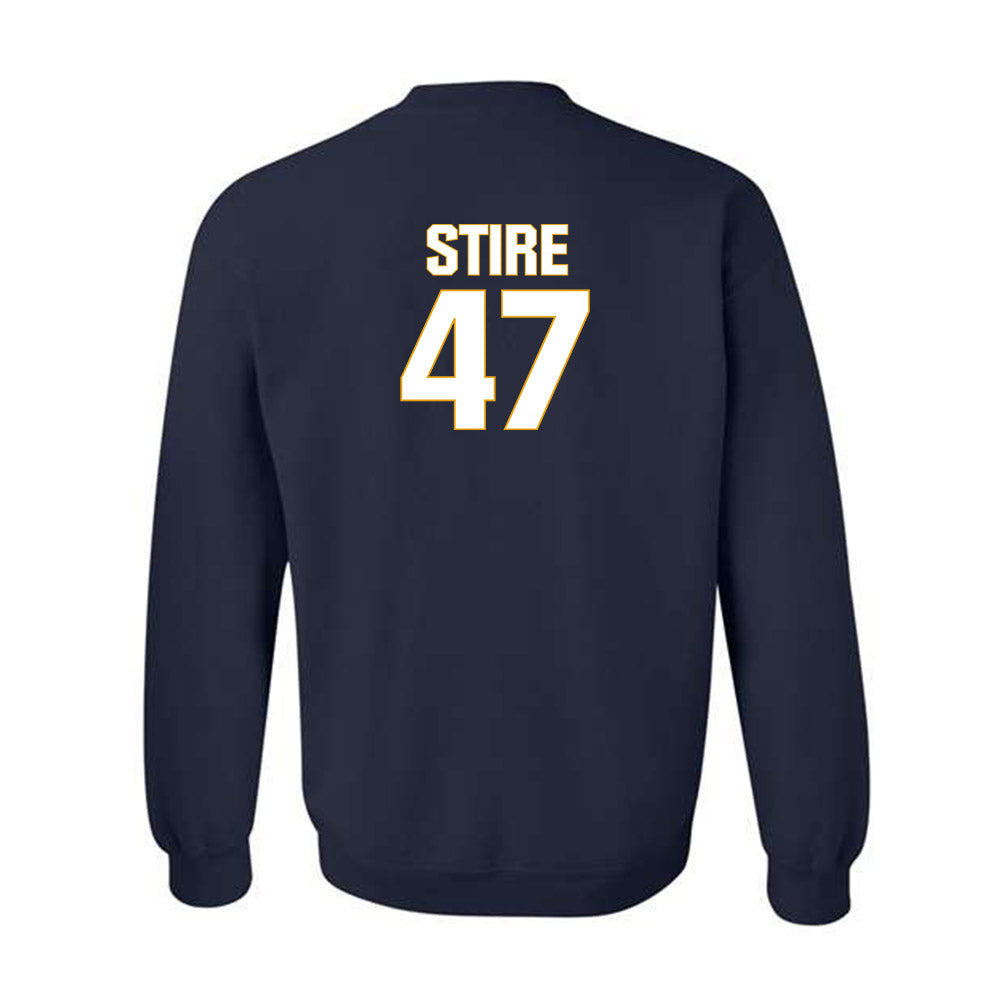 West Virginia - NCAA Football : Aidan Stire - Fashion Shersey Crewneck Sweatshirt-1