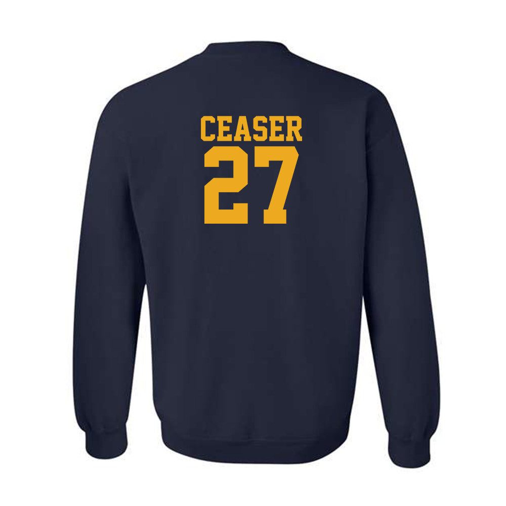 West Virginia - NCAA Women's Soccer : Isabel Ceaser - Fashion Shersey Crewneck Sweatshirt-1