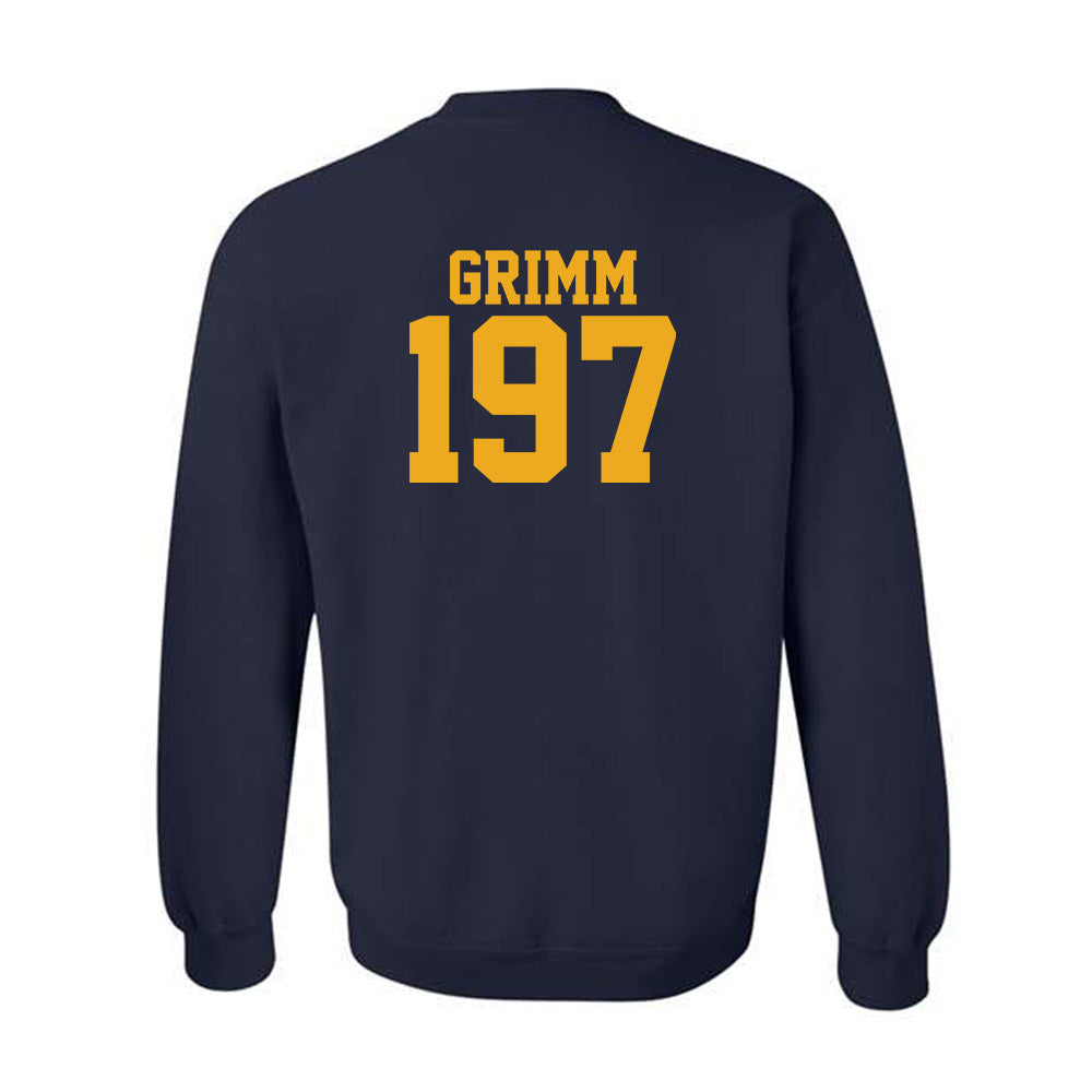 West Virginia - NCAA Wrestling : Coen Grimm - Fashion Shersey Crewneck Sweatshirt-1