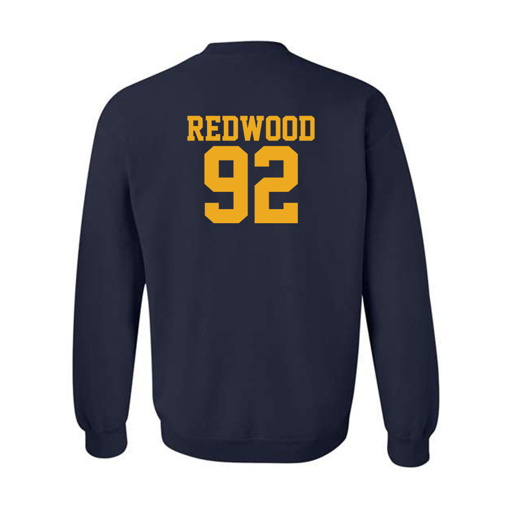 West Virginia - NCAA Football : Asani Redwood - Fashion Shersey Crewneck Sweatshirt-1
