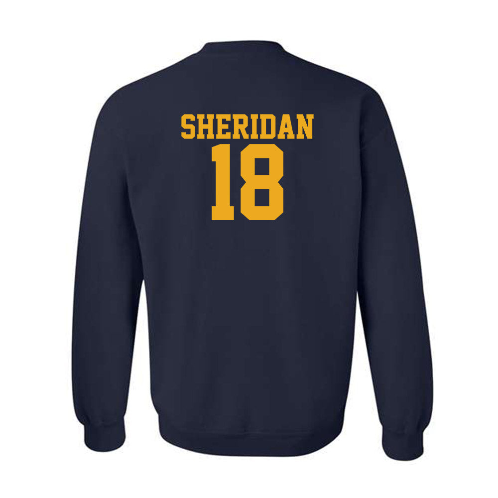 West Virginia - NCAA Women's Volleyball : Trinity Sheridan - Fashion Shersey Crewneck Sweatshirt-1