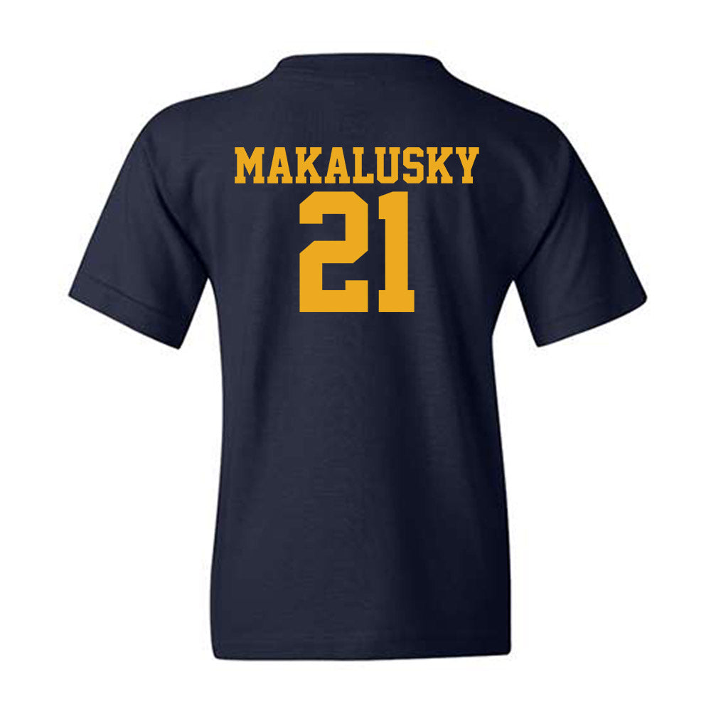 West Virginia - NCAA Women's Basketball : Riley Makalusky - Fashion Shersey Youth T-Shirt-1