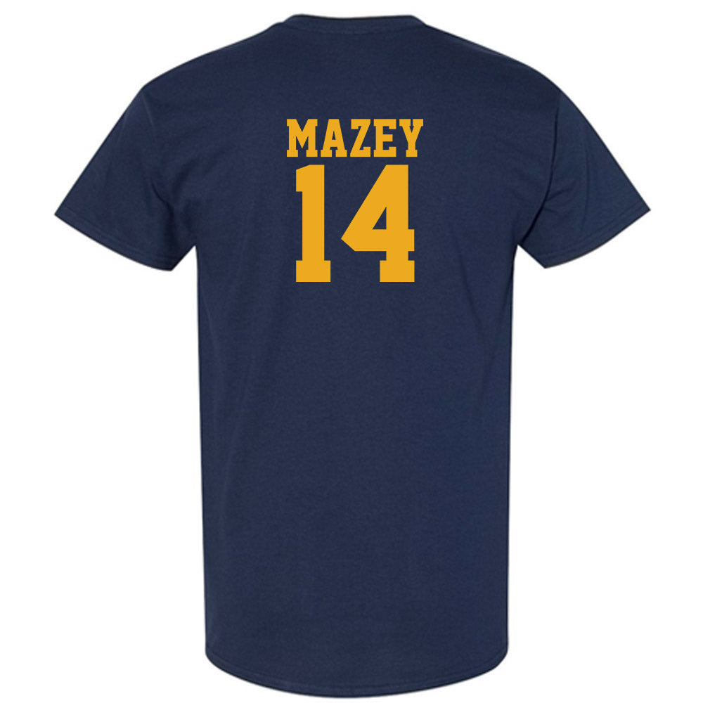 West Virginia - NCAA Baseball : Weston Mazey - Fashion Shersey T-Shirt-1