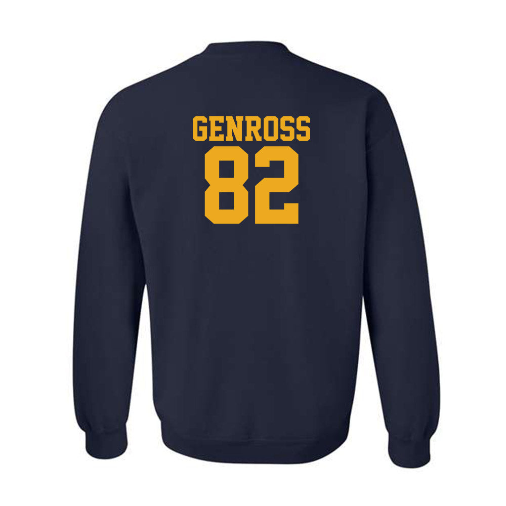 West Virginia - NCAA Football : Greg Genross - Fashion Shersey Crewneck Sweatshirt-1