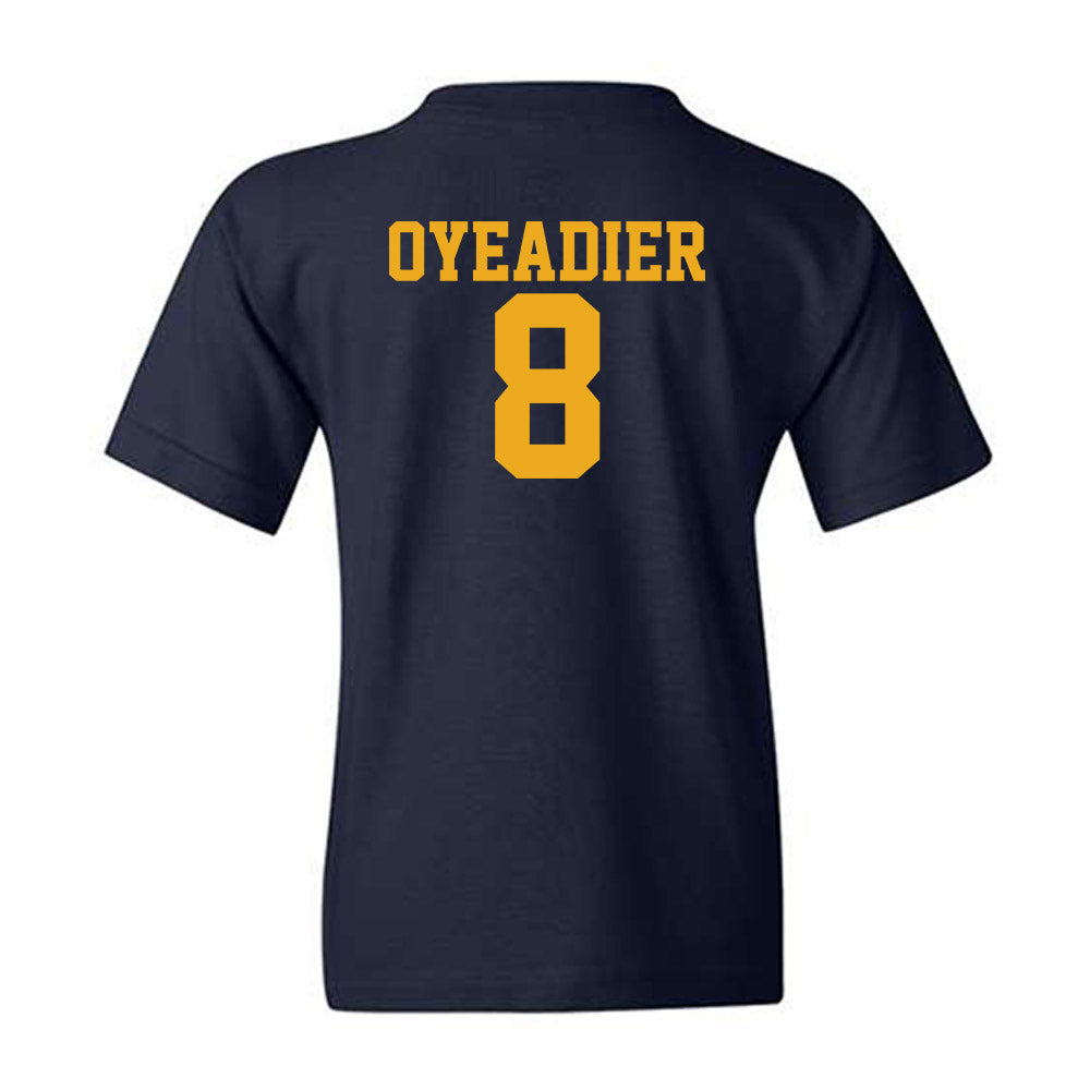 West Virginia - NCAA Men's Basketball : Abraham Oyeadier - Fashion Shersey Youth T-Shirt-1
