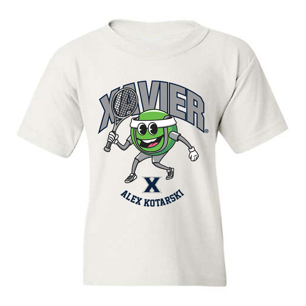 Xavier - NCAA Men's Tennis : alex kotarski - Fashion Shersey Youth T-Shirt-0