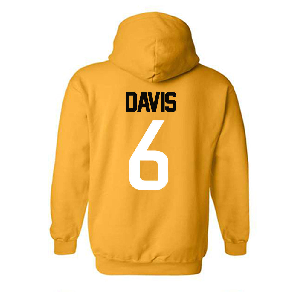 Southern Miss - NCAA Football : Micah Davis - Sports Shersey Hooded Sweatshirt-1